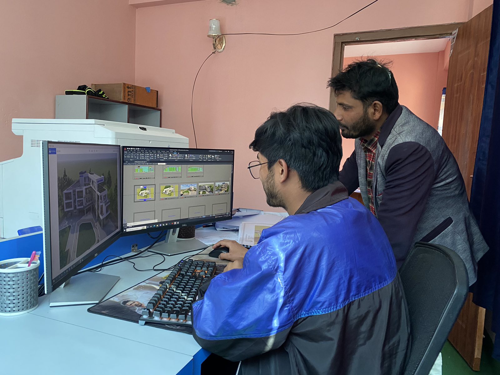 Architectural firm office in Kathmandu, Nepal