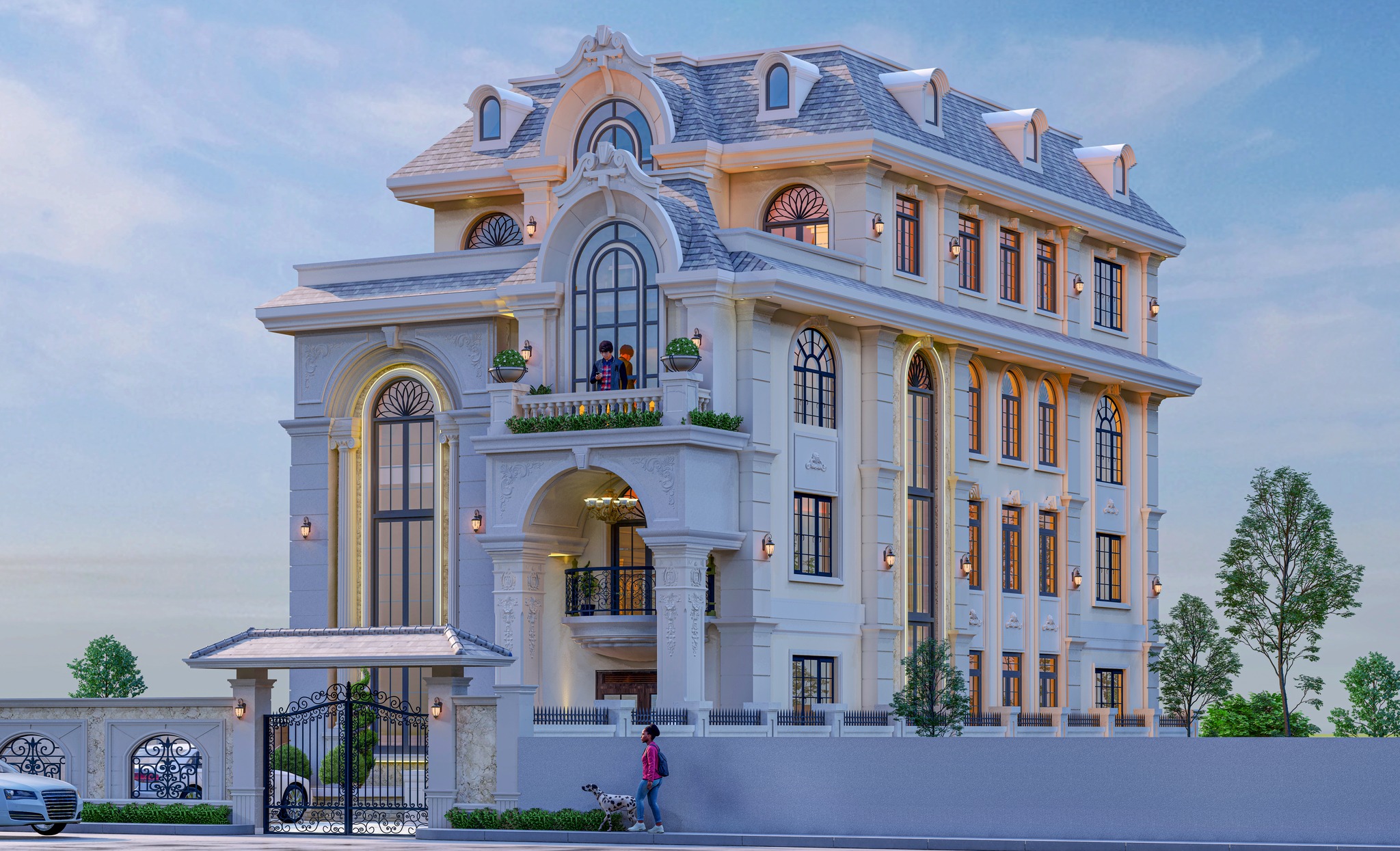 Modern Nepali home blending traditional and contemporary elements